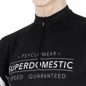 Moški kolesarski dres Sensor  Cyklo Superdomestic Black