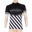 Moški kolesarski dres Sensor  Cyklo Superdomestic Black