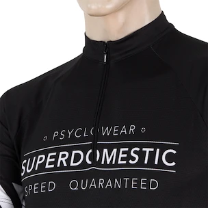 Moški kolesarski dres Sensor  Cyklo Superdomestic Black L