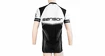 Moški kolesarski dres Sensor  Cyklo Team Up Black/White