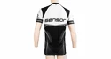 Moški kolesarski dres Sensor  Cyklo Team Up Black/White