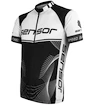 Moški kolesarski dres Sensor  Cyklo Team Up Black/White S