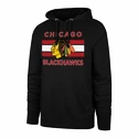 Moški pulover 47 Brand  NHL Chicago Blackhawks BURNSIDE Pullover Hood