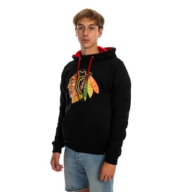 Moški pulover 47 Brand NHL Chicago Blackhawks Core ’47 BALLPARK Hood