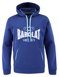 Moški pulover Babolat Exercise Hood Sweat Men Estate Blue