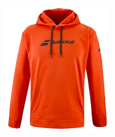 Moški pulover Babolat Exercise Hood Sweat Men Fiesta Red