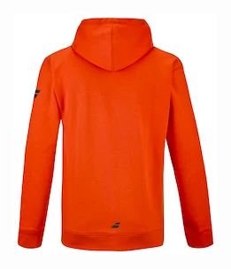 Moški pulover Babolat  Exercise Hood Sweat Men Fiesta Red M