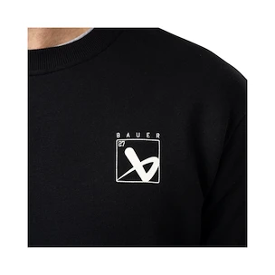 Moški pulover Bauer  Quilted Crew Black