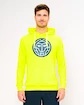 Moški pulover BIDI BADU  Grafic Illumination Chill Hoody Neon Yellow