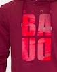 Moški pulover BIDI BADU  Protected Leafs Chill Hoody Bordeaux