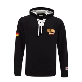 Moški pulover CCM FLAG HOODIE TEAM GERMANY Black