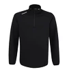 Moški pulover CCM  LOCKER ROOM FLEECE 1/4 ZIP Black