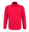 Moški pulover CCM  LOCKER ROOM FLEECE 1/4 ZIP Red