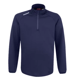 Moški pulover CCM LOCKER ROOM FLEECE 1/4 ZIP True Navy