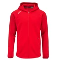 Moški pulover CCM  LOCKER ROOM FLEECE FULL ZIP HOODIE Red