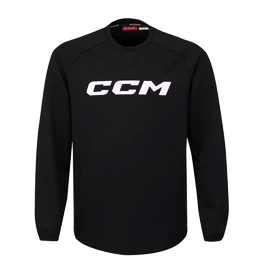 Moški pulover CCM LOCKER ROOM Sweather black, Senior