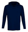 Moški pulover CCM  LS Premium Training Hoodie True Navy