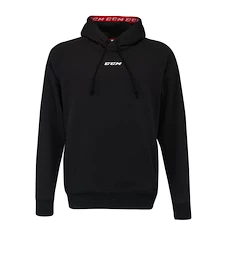 Moški pulover CCM Team Fleece Pullover Hoodie Black