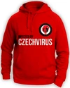 Moški pulover Czech Virus  Unisex Red