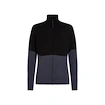 Moški pulover Icebreaker Merino 400 RealFleece Descender LS Z Black/Graphite/Cb