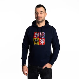 Moški pulover Kappa Logo Nathan Statní Znak Nášivka Navy