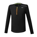 Moški pulover Mizuno  Dry Aero Flow LS HZ/Black