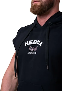 Moški pulover Nebbia 1965 Golden Era hoodie ragtop 197 black XXL