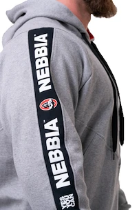 Moški pulover Nebbia  Unlock the Champion hoodie 194 light grey M