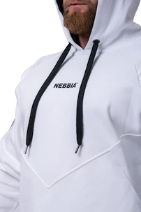 Moški pulover Nebbia  Unlock the Champion hoodie 194 white