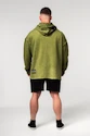 Moški pulover Nebbia  Washed-off Oversized Pullover Hoodie NO BS Green