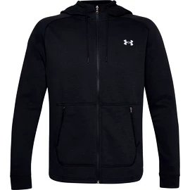 Moški pulover Under Armour Charged Cotton Fleece FZ Hoodie black