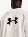 Moški pulover Under Armour  Essential Heritge Flc Crw-WHT