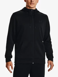 Moški pulover Under Armour Fleece FZ Hoodie-BLK