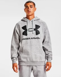 Moški pulover Under Armour Rival Fleece Big Logo HD-GRY