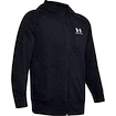 Moški pulover Under Armour  SPECKLED FLEECE FZ HOODIE-BLK