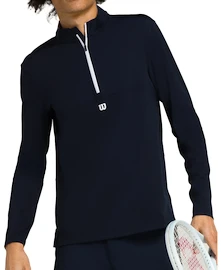 Moški pulover Wilson M Elevate Performance 1/2 Zip Navy