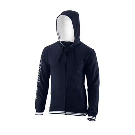 Moški pulover Wilson Team II FZ Hoody Team Navy