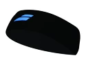 Naglavni trak Babolat  Logo Headband Black/Diva Blue