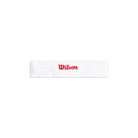 Naglavni trak Wilson Terry Logo Headband Bright White