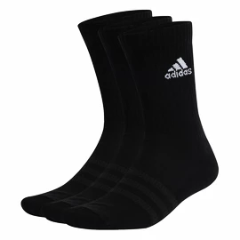 Nogavice adidas Cushioned Crew Socks 3 Pairs Black