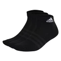 Nogavice adidas  Cushioned Sportswear Ankle Socks 3 Pairs Black