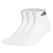 Nogavice adidas  Cushioned Sportswear Ankle Socks 3 Pairs White