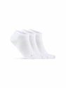 Nogavice Craft Core Dry Footies 3-Pack White