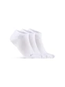 Nogavice Craft Core Dry Footies 3-Pack White  46-48