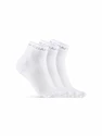 Nogavice Craft Core Dry Mid 3-Pack White