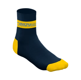 Nogavice Crazy Idea CRAZY CARBON SOCKS SULFUR