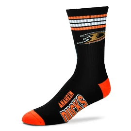 Nogavice For Bare Feet 4 Stripes Crew NHL Anaheim Ducks