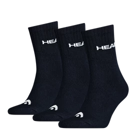 Nogavice Head Tennis Club Black (3 Pack)