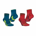 Nogavice Inov-8 Trailfly Trailfly Sock Mid Blue/Red