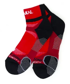 Nogavice Karakal Socks Quad Density X4 Ankle Red/Black-41-47